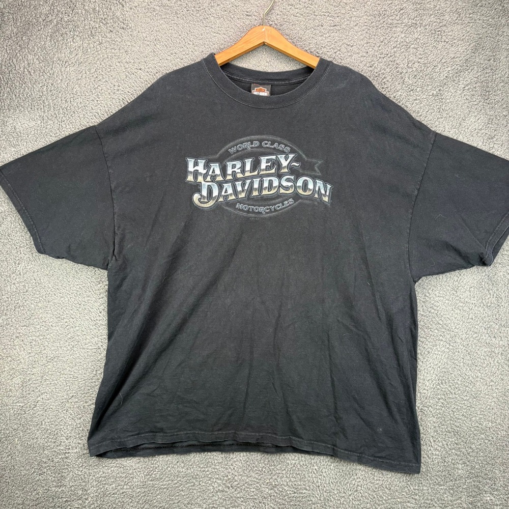 Harley Davidson Hacienda Scottsdale Arizona T Shirt Mens 3XL Black Graphic Tee